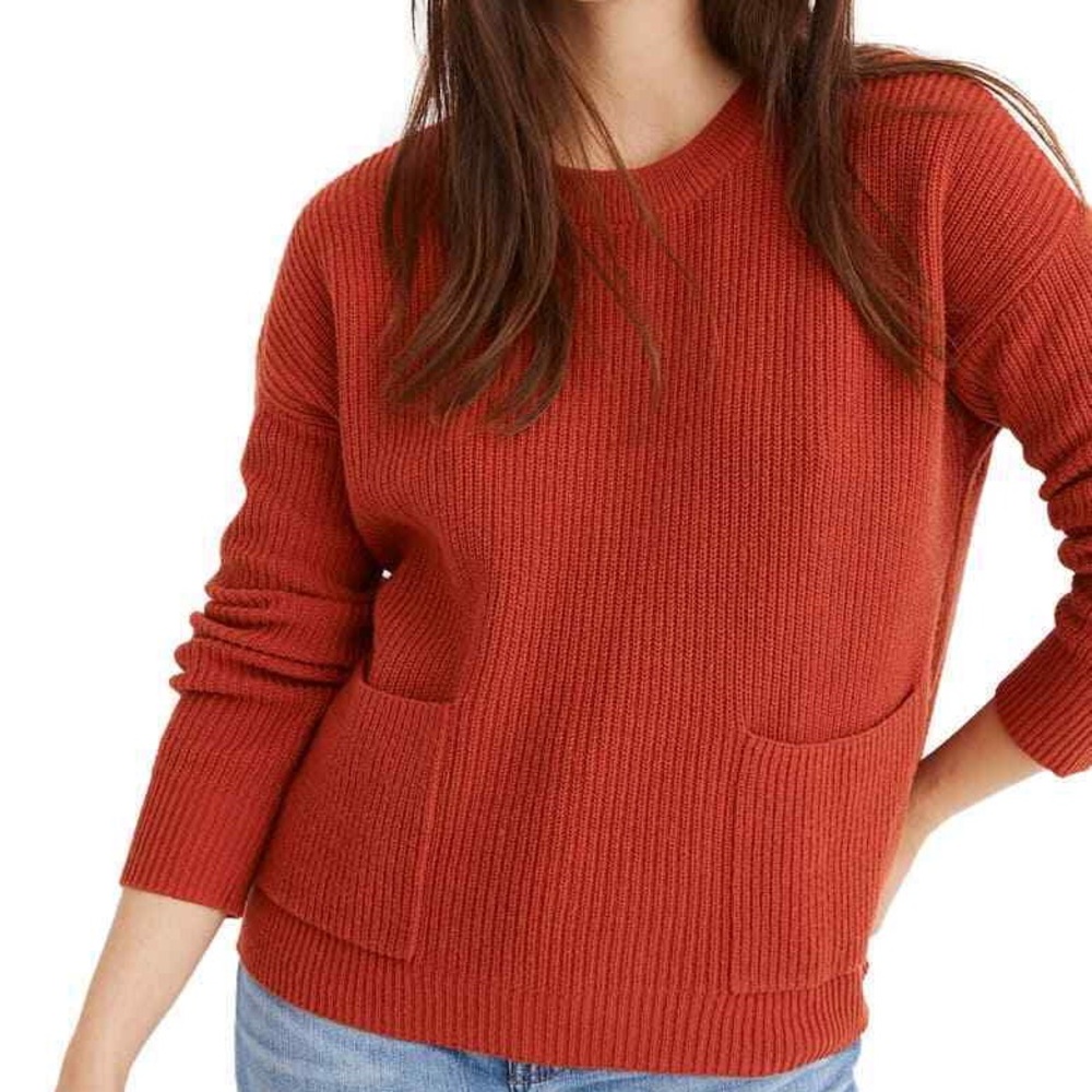 Madewell Red Knitted Sweater